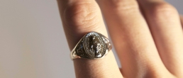 STERLIING SILVER MIRACULOUS RING